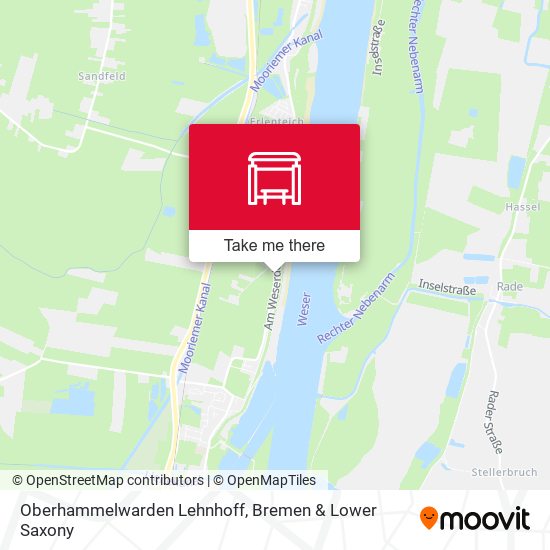 Oberhammelwarden Lehnhoff map