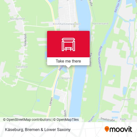 Käseburg map