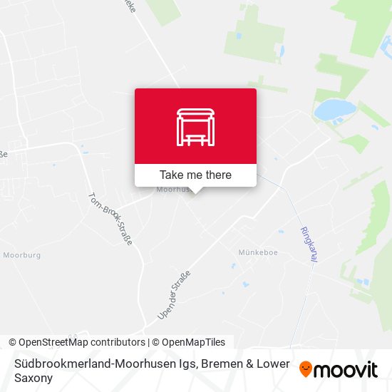 Südbrookmerland-Moorhusen Igs map