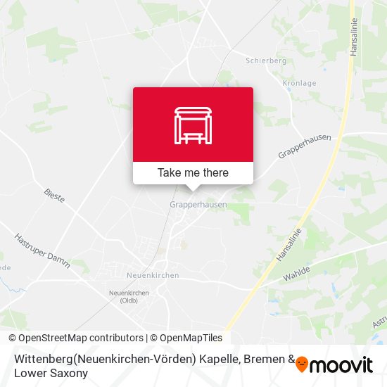 Wittenberg(Neuenkirchen-Vörden) Kapelle map