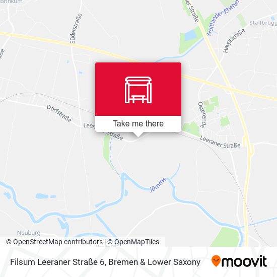Filsum Leeraner Straße 6 map