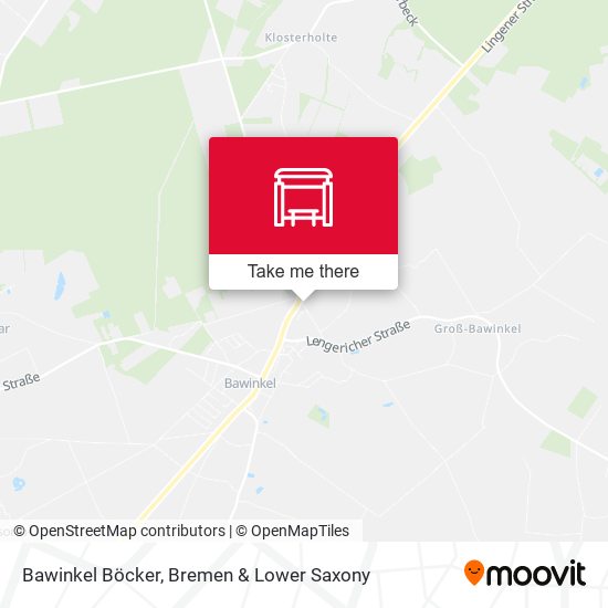 Bawinkel Böcker map