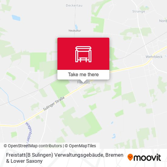 Freistatt(B Sulingen) Verwaltungsgebäude map