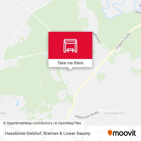 Haselünne Gelshof map