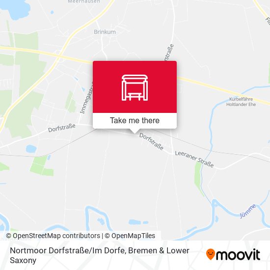Nortmoor Dorfstraße/Im Dorfe map