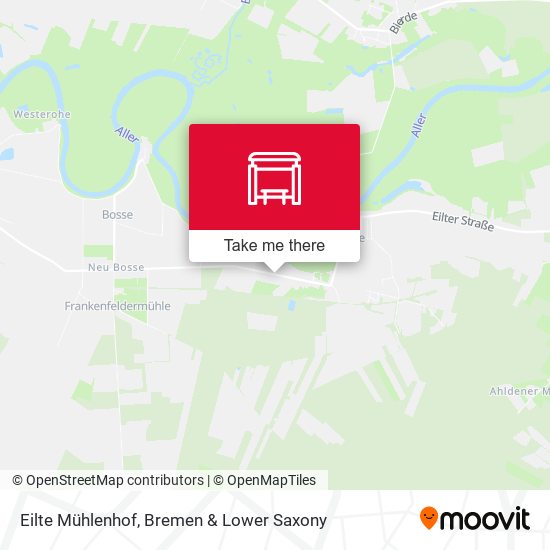 Eilte Mühlenhof map