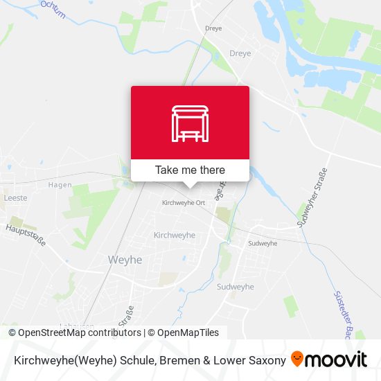Kirchweyhe(Weyhe) Schule map