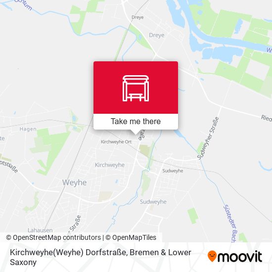 Kirchweyhe(Weyhe) Dorfstraße map