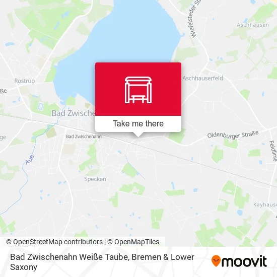 Карта Bad Zwischenahn Weiße Taube