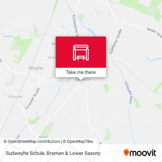 Sudweyhe Schule map