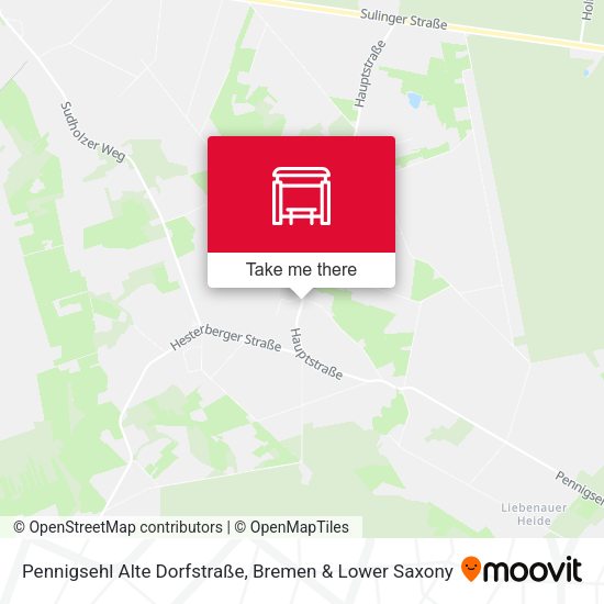 Pennigsehl Alte Dorfstraße map