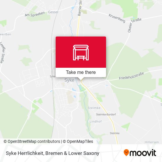 Syke Herrlichkeit map