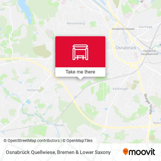 Osnabrück Quellwiese map