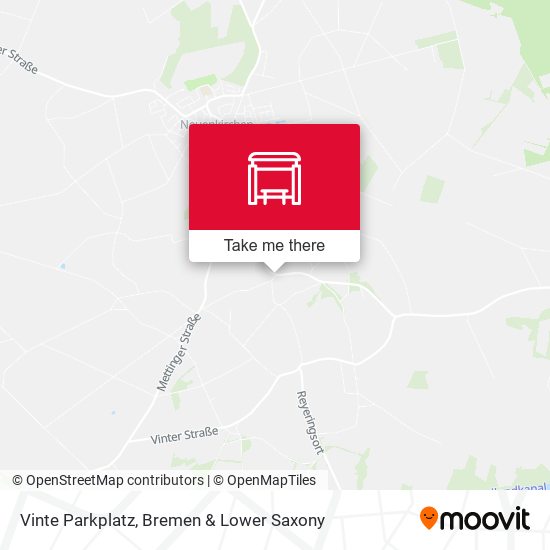 Vinte Parkplatz map