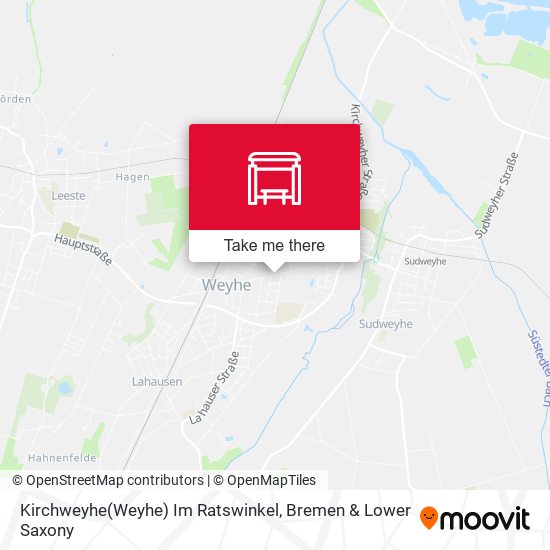 Kirchweyhe(Weyhe) Im Ratswinkel map