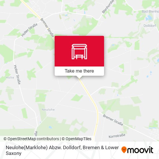 Neulohe(Marklohe) Abzw. Dolldorf map