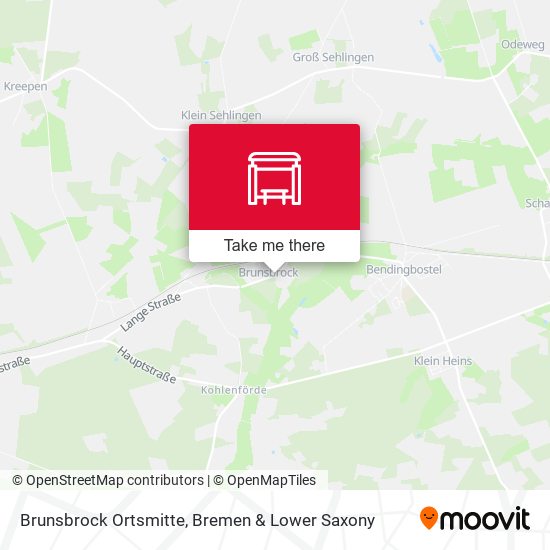 Brunsbrock Ortsmitte map