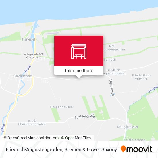 Friedrich-Augustengroden map