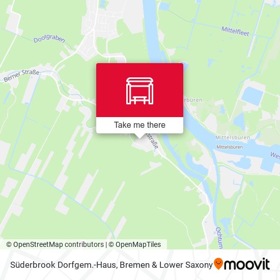 Süderbrook Dorfgem.-Haus map