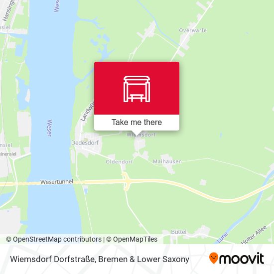 Wiemsdorf Dorfstraße map