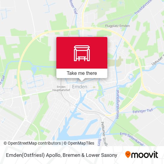 Emden(Ostfriesl) Apollo map