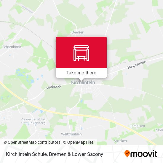 Kirchlinteln Schule map