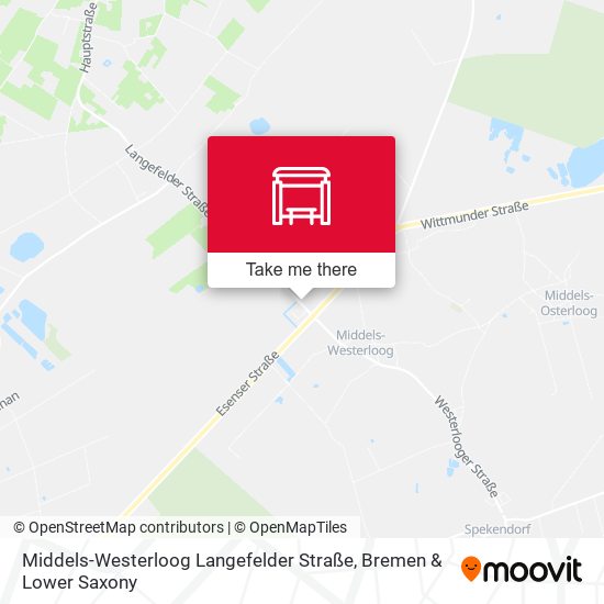 Middels-Westerloog Langefelder Straße map