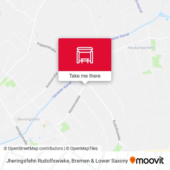 Jheringsfehn Rudolfswieke map
