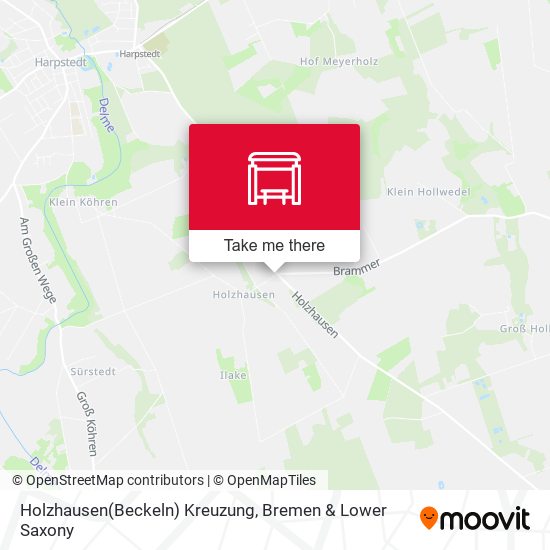 Holzhausen(Beckeln) Kreuzung map