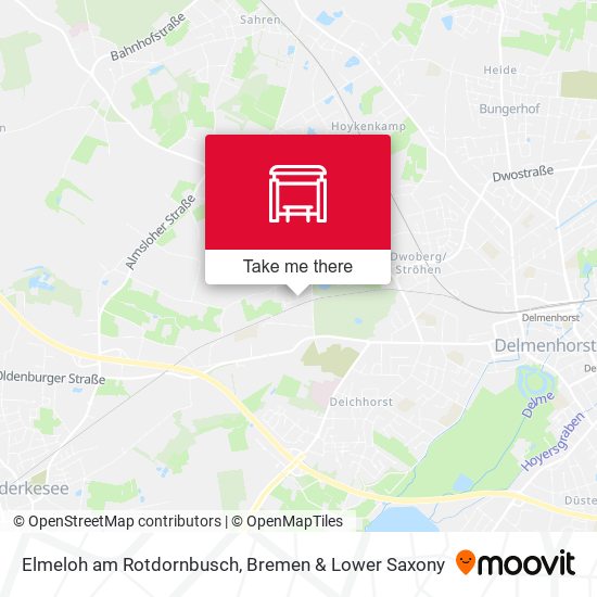 Elmeloh am Rotdornbusch map
