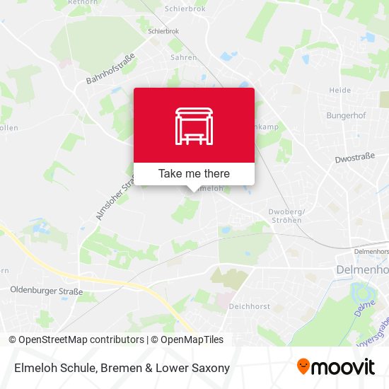 Elmeloh Schule map