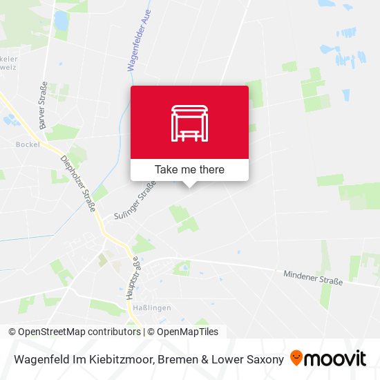 Wagenfeld Im Kiebitzmoor map