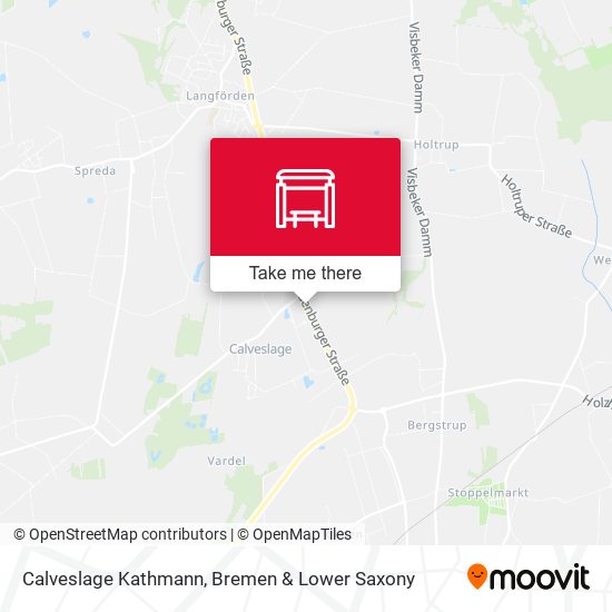 Calveslage Kathmann map