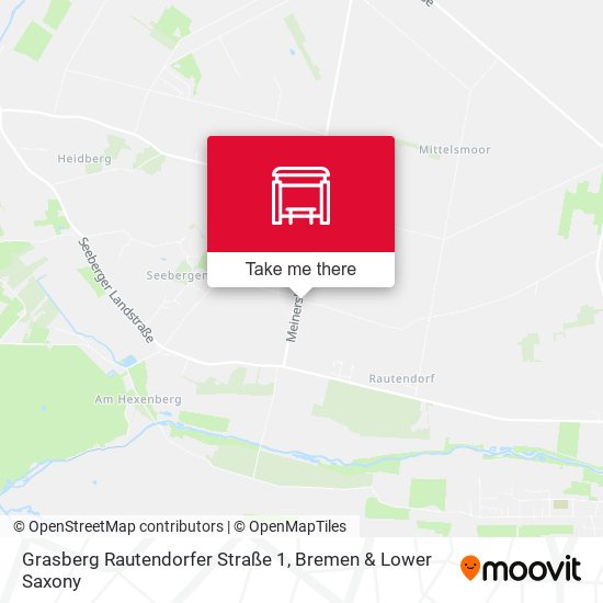Grasberg Rautendorfer Straße 1 map
