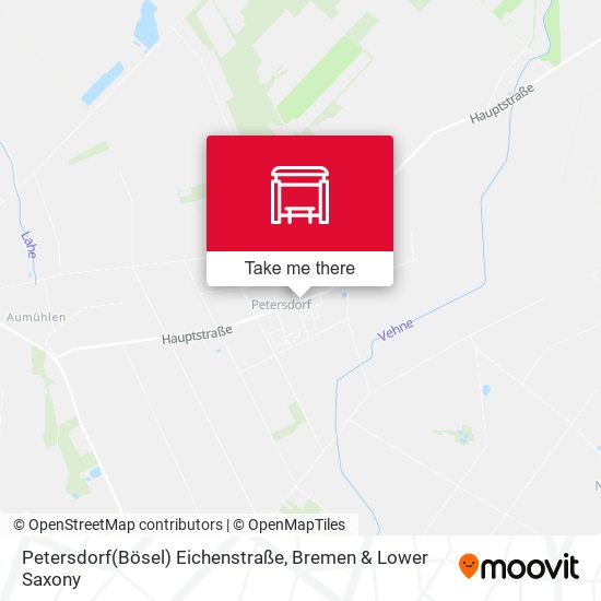 Petersdorf(Bösel) Eichenstraße map
