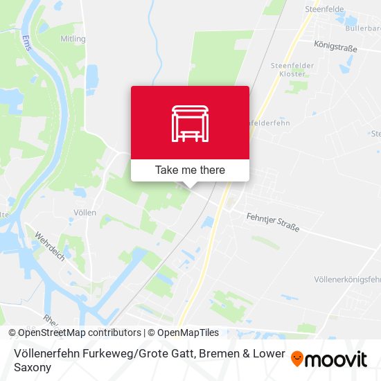 Völlenerfehn Furkeweg / Grote Gatt map