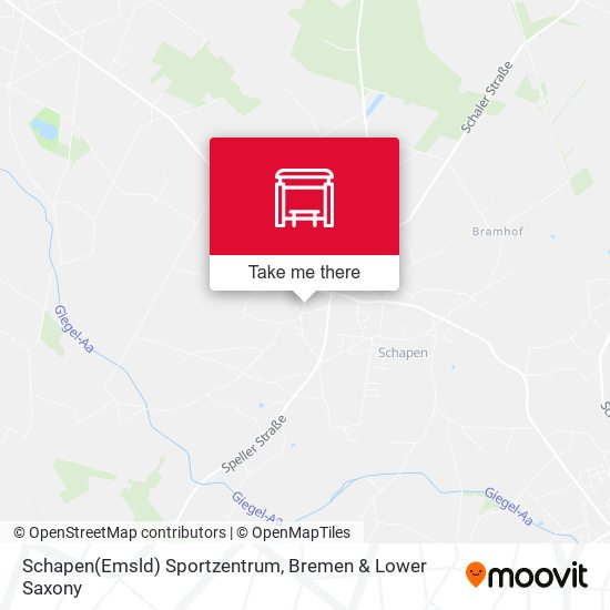 Schapen(Emsld) Sportzentrum map