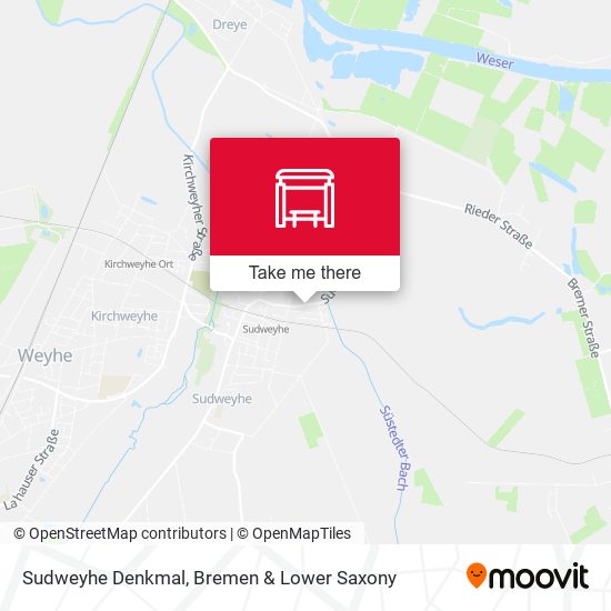 Sudweyhe Denkmal map