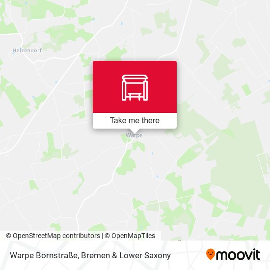 Warpe Bornstraße map