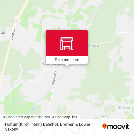 Holtum(Kirchlinteln) Bahnhof map