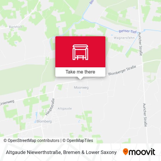 Altgaude Niewerthstraße map