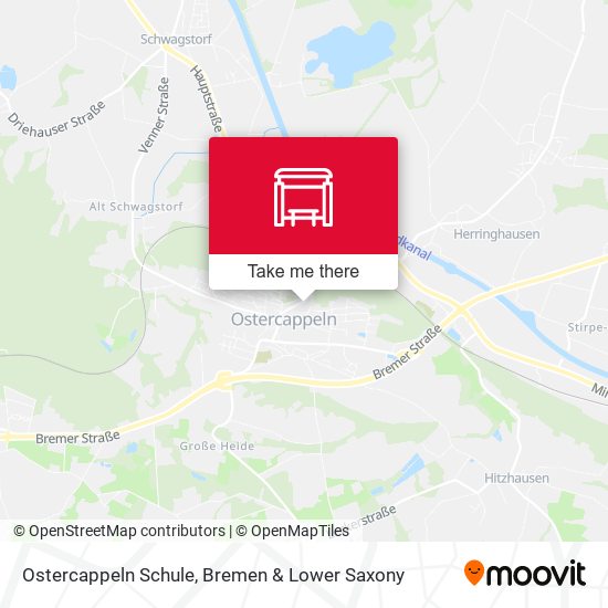 Ostercappeln Schule map