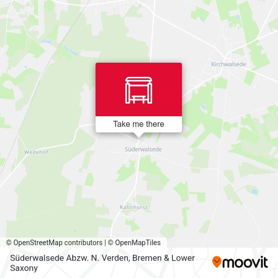 Süderwalsede Abzw. N. Verden map