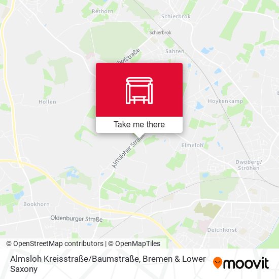 Almsloh Kreisstraße/Baumstraße map