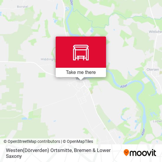 Westen(Dörverden) Ortsmitte map