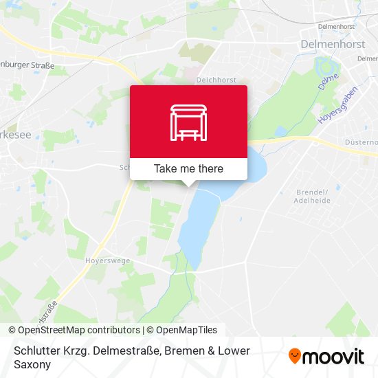 Schlutter Krzg. Delmestraße map