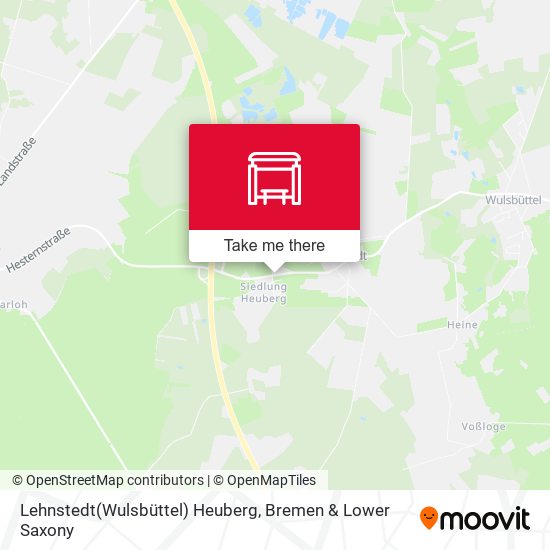 Lehnstedt(Wulsbüttel) Heuberg map