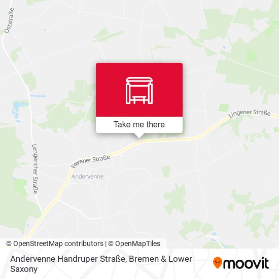 Andervenne Handruper Straße map
