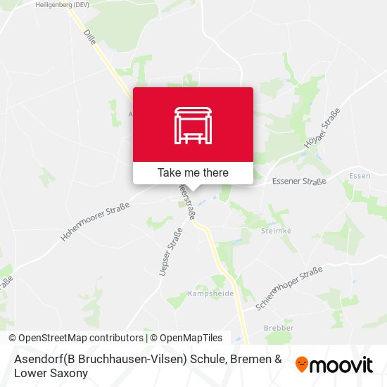 Asendorf(B Bruchhausen-Vilsen) Schule map