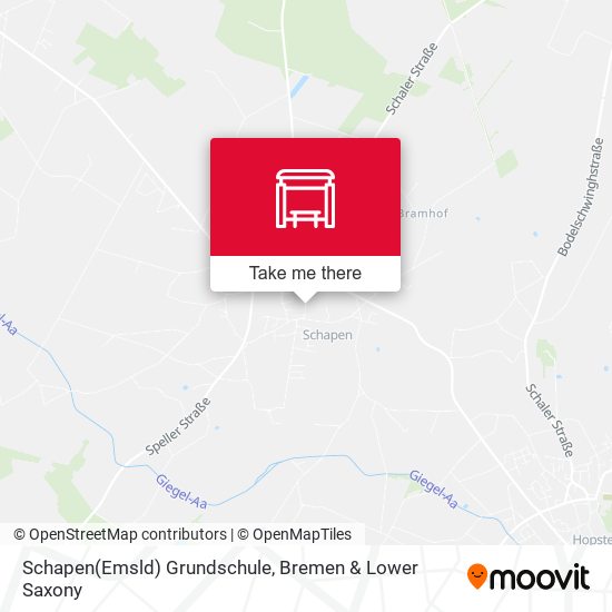 Schapen(Emsld) Grundschule map